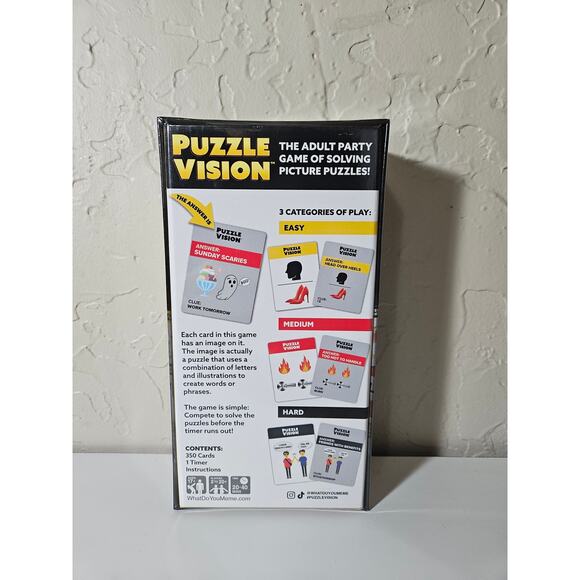 Puzzle Vision Party Game - Picture 2 of 2